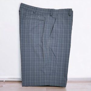 NIKE Men's Fit-Dry UV Plaid Chino Golf Shorts Size 38
